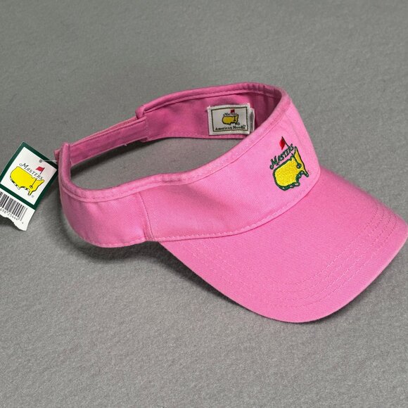 Masters Accessories - Masters Golf Pink Visor Augusta National Tournament 2011-2012